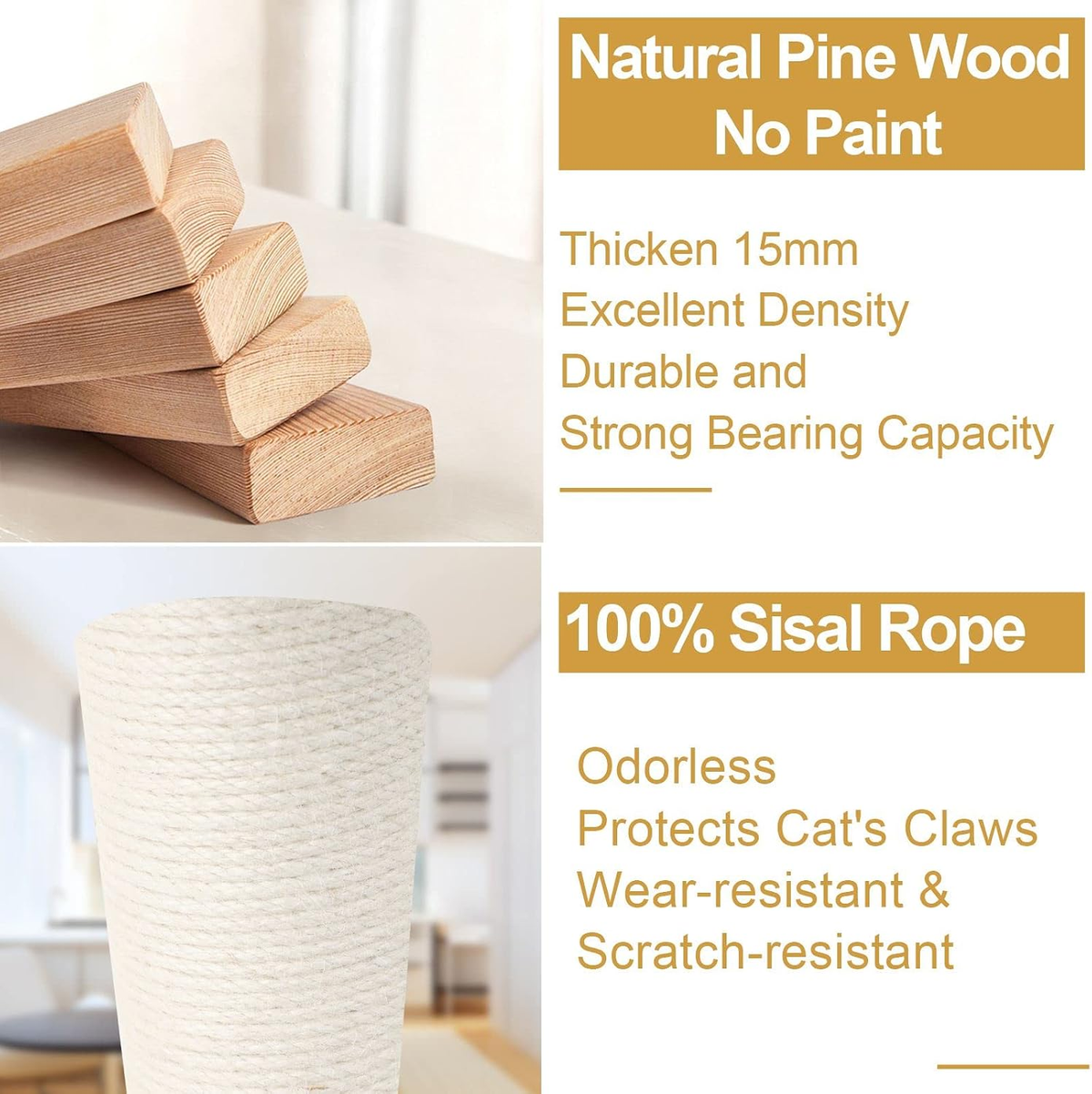 Wall-Mounted Cat Climbing Tree with 9 Steps & Ladder - Modern Shelves and Perches for Active Cats and Lounging