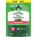 Feline Salmon Flavor Pill Pockets for Cats - Soft Treats, 3 Oz Pouch (85 Count)
