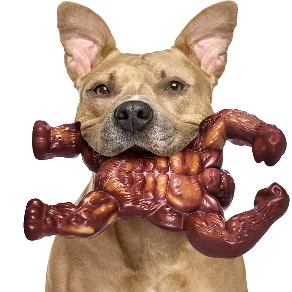 Indestructible Gorilla Dog Chew Toys for Aggressive Chewers - Durable Chewing Stick for Large Dogs