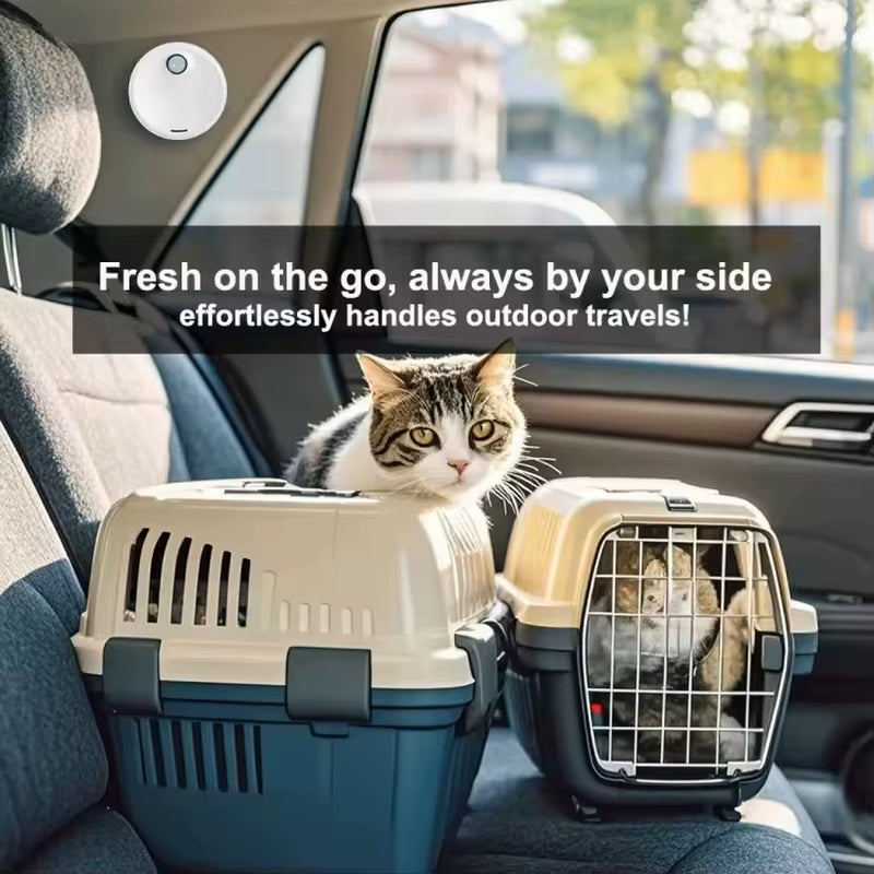 Eco-Friendly Rechargeable Air Purifier for Pet Odor and Urine Stain Elimination