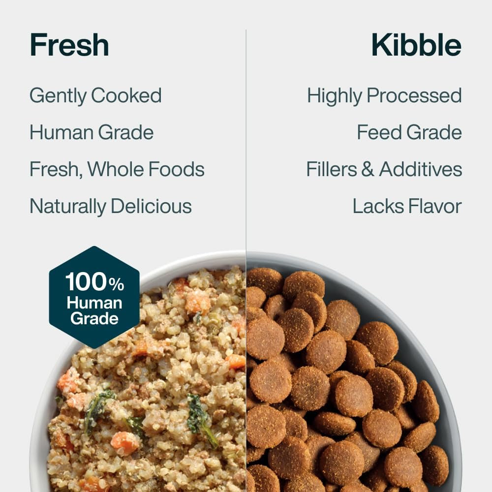 Pantry Fresh Human-Grade Wet Dog Food, Complete Meal or Topper, Beef & Potato Recipe - 12.5 Oz (Pack of 12)