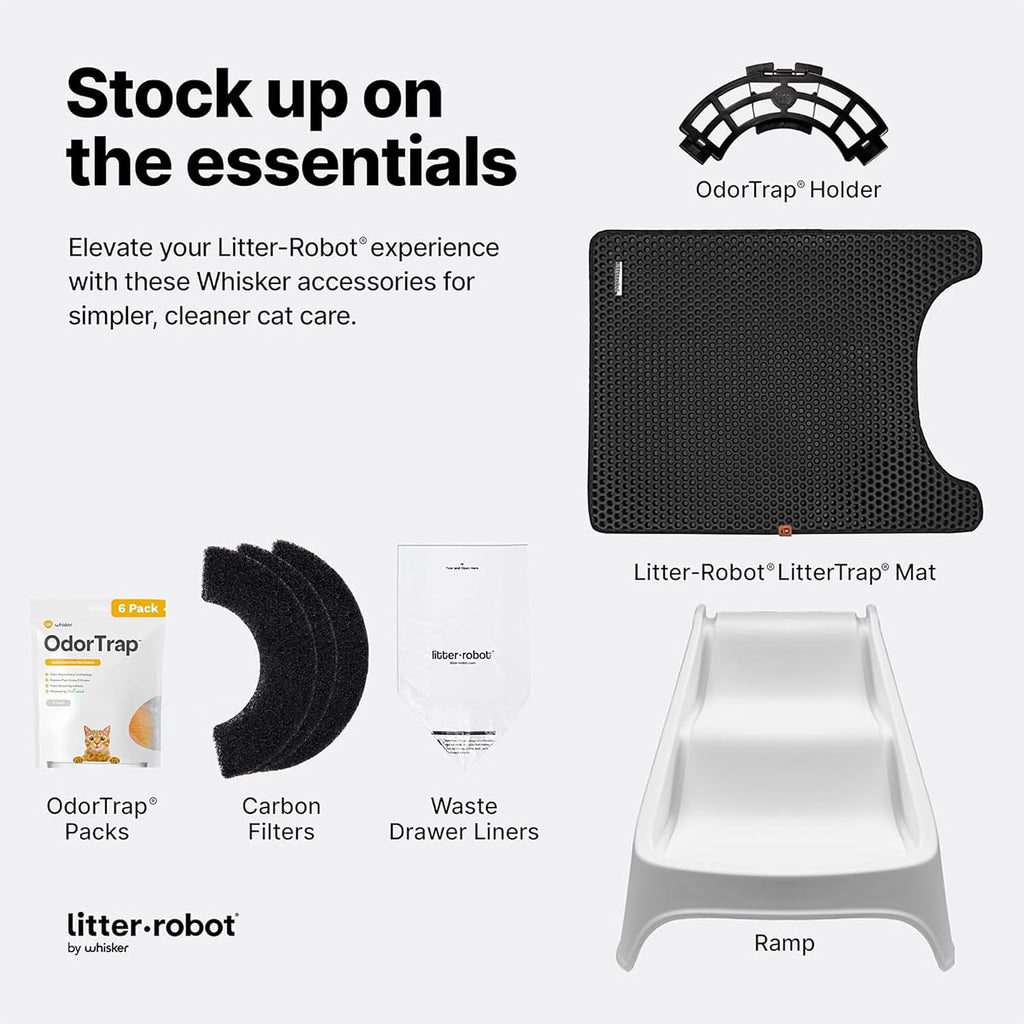 Litter-Robot 4 White Ramp