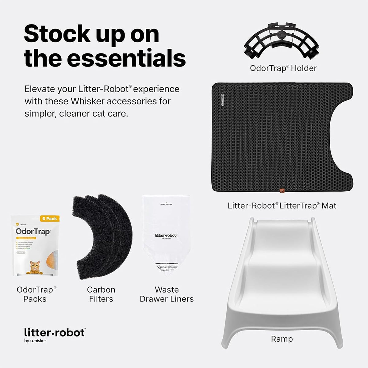 Litter-Robot 4 White Ramp