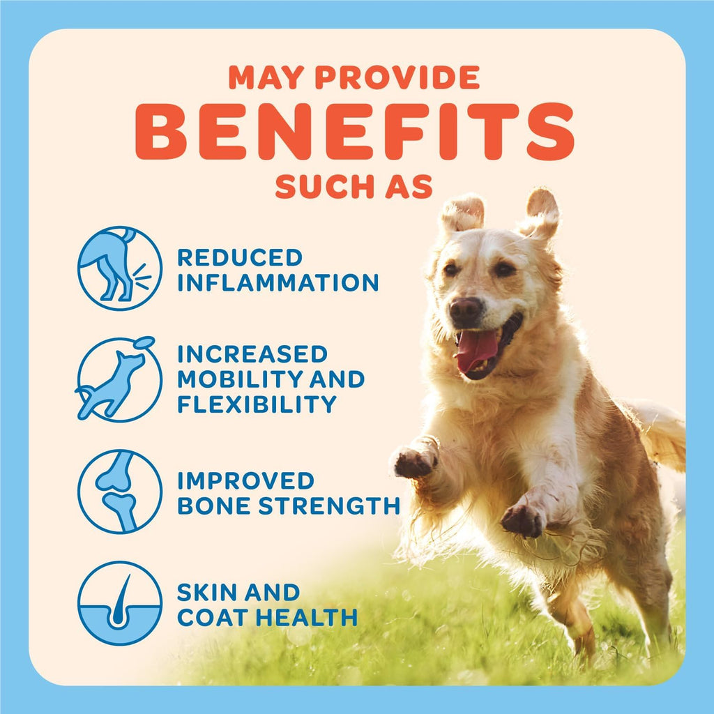Premium USA Beef Collagen Chews for Dogs – Single Ingredient, 30 Long-Lasting Sticks