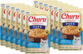 Churu Complete Grain-Free Cat Pate, High Protein & Moisture, Wet Cat Food with Fish Oil, Chicken with Cheese Recipe, 1.76 oz Pouch, Pack of 12