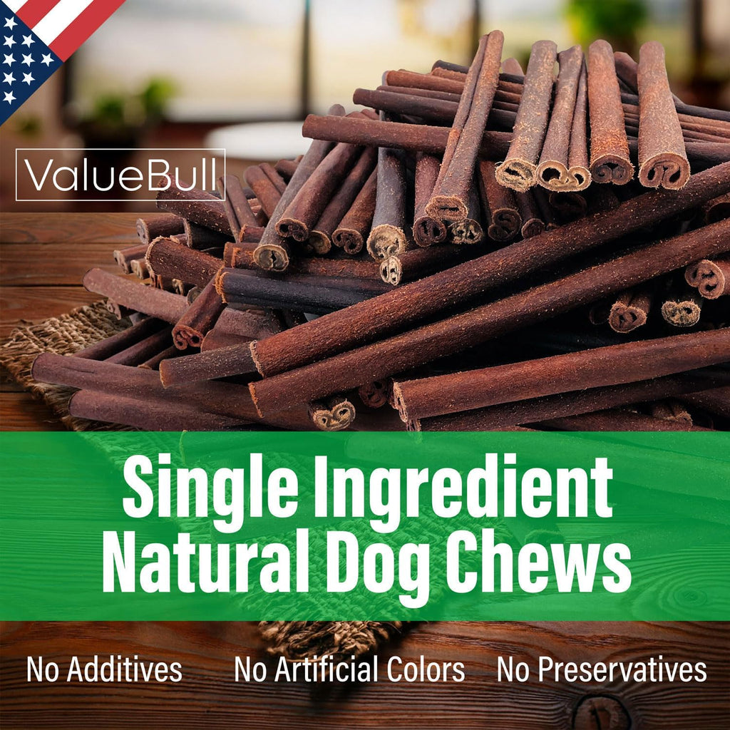USA Beef Collagen Dog Chews, 12-Inch Thick Sticks, 50 Count