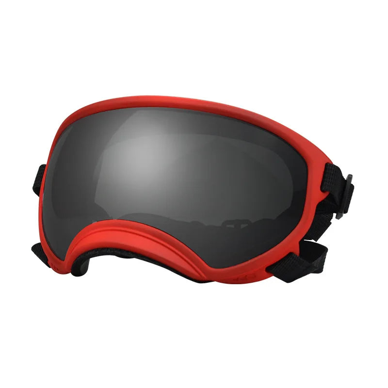 Dog Sunglasses with UV Protection and Adjustable Strap - Ski Goggles for Pets