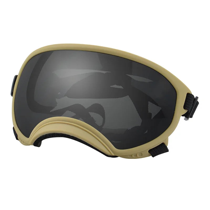 Dog Sunglasses with UV Protection and Adjustable Strap - Ski Goggles for Pets