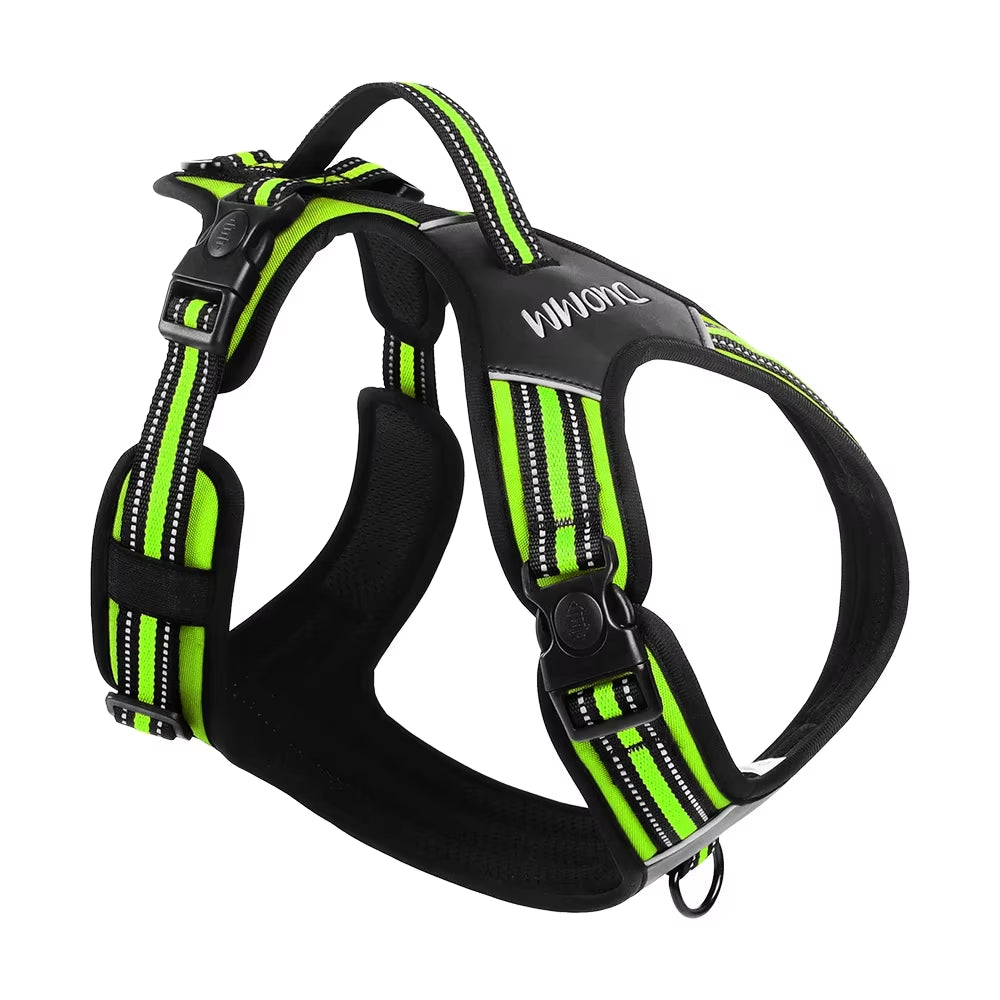 Durable Portable Harness Vest for Medium to Large Dogs - Ideal for Pitbulls, Shepherds, and Labradors