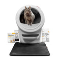 Litter-Robot 4 Core Bundle: Self-Cleaning Cat Litter Box with Accessories in White