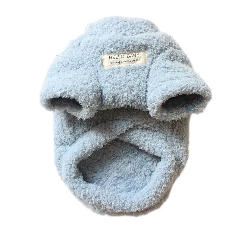 Premium Winter Plush Dog Sweater - Soft Jacket for Small to Medium Dogs and Cats, Ideal for Chihuahuas and Teddy Breeds