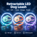 Retractable LED Dog Leash – Atmospheric Hero Image